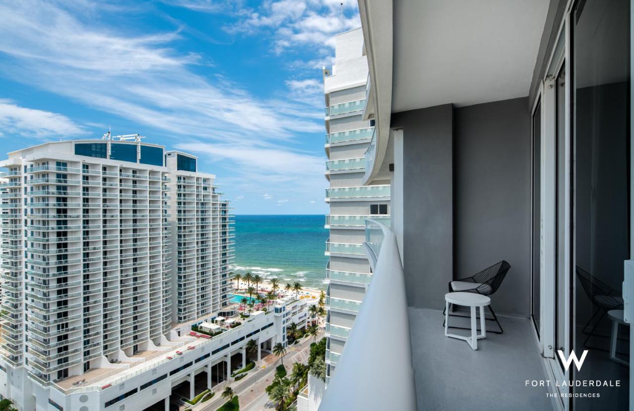 W Residences Fort Lauderdale Luxury Suites Across From Fort Lauderdale Beach Exterior foto